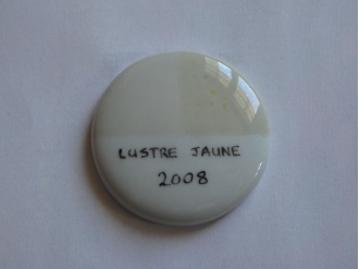 Lustre jaune - 2008