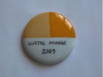 Lustre orange - 2009